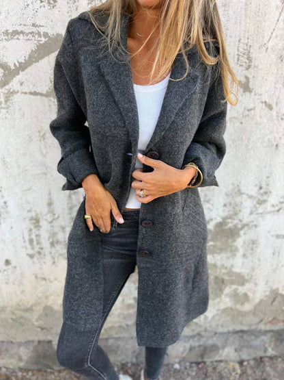 NOËLLE™ | Modern Classic Wool Coat