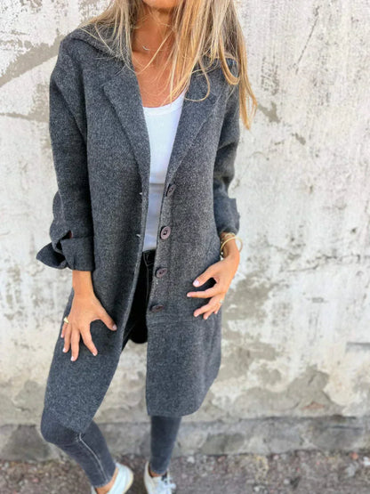 NOËLLE™ | Modern Classic Wool Coat